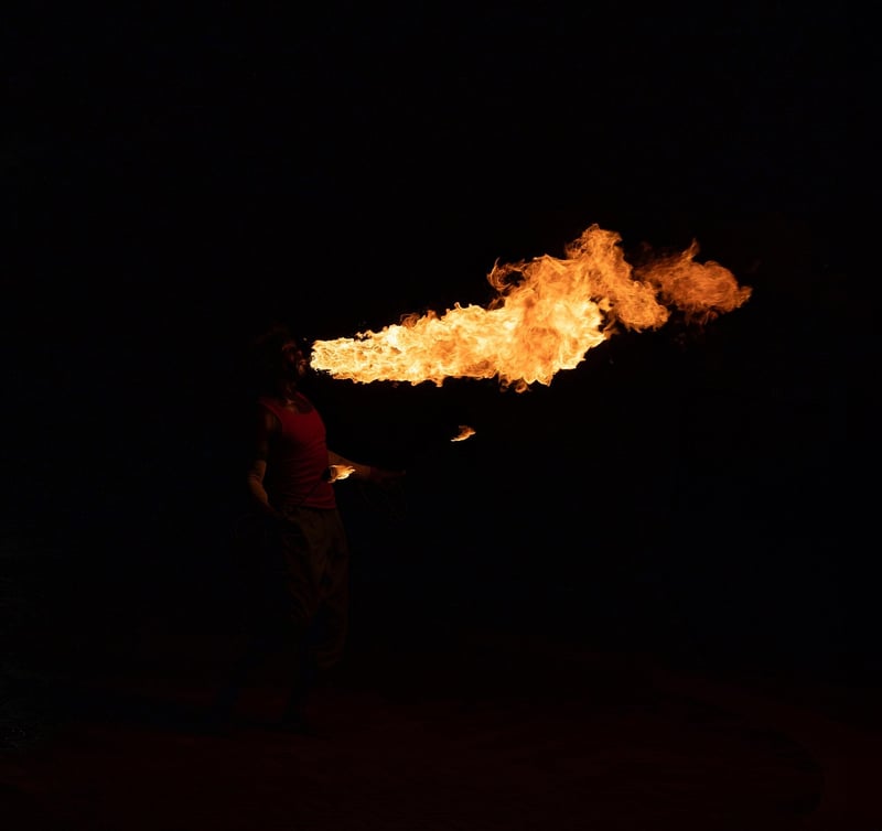 Enchanted Fire Dancers